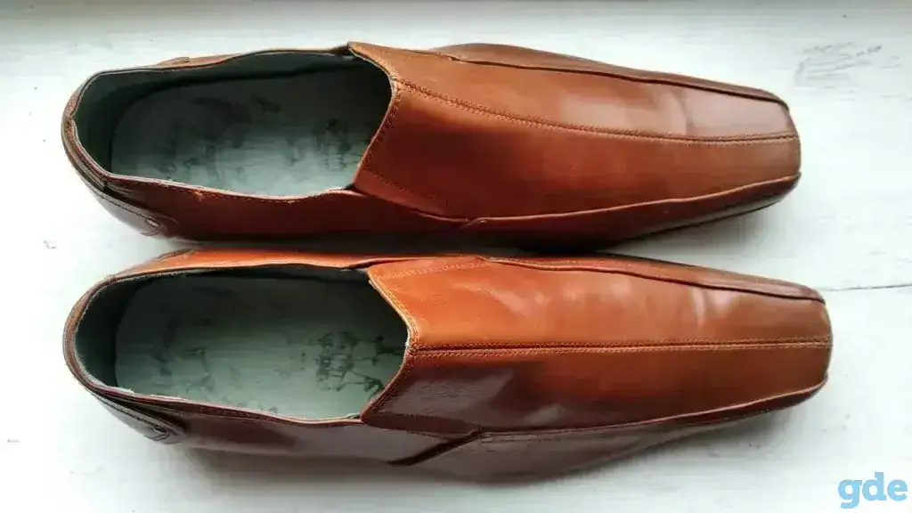 Туфли лоферы мужские из натур. кожи 42,5-43р-р, фотография 4