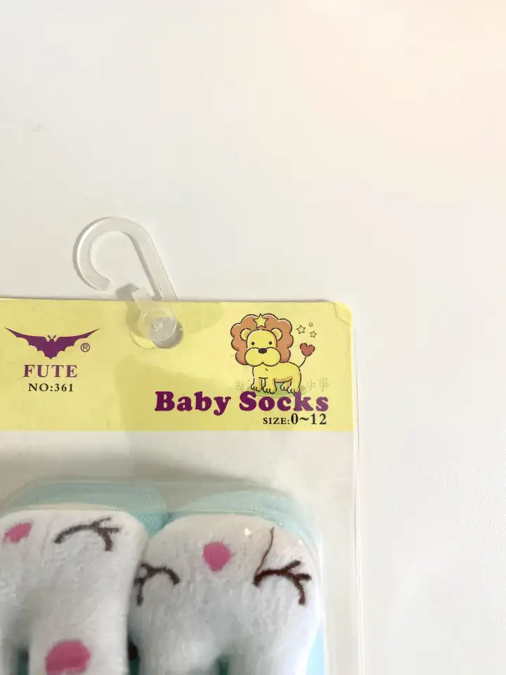 Новые носочки 0-12 мес в упаковке baby socks fute, фотография 5