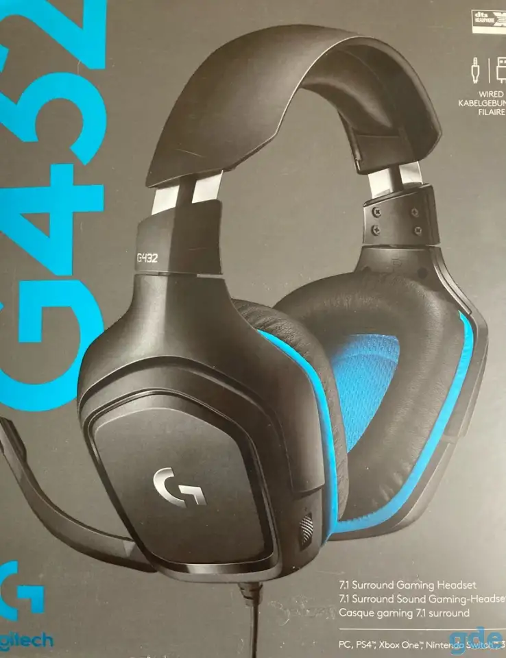 Logitech G432 7.1, фотография 1