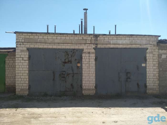 Продам гараж 7x8м ГК (Галит) г.Мозырь .Двое ворот под бус,печь,свет,яма,подвал., фотография 1