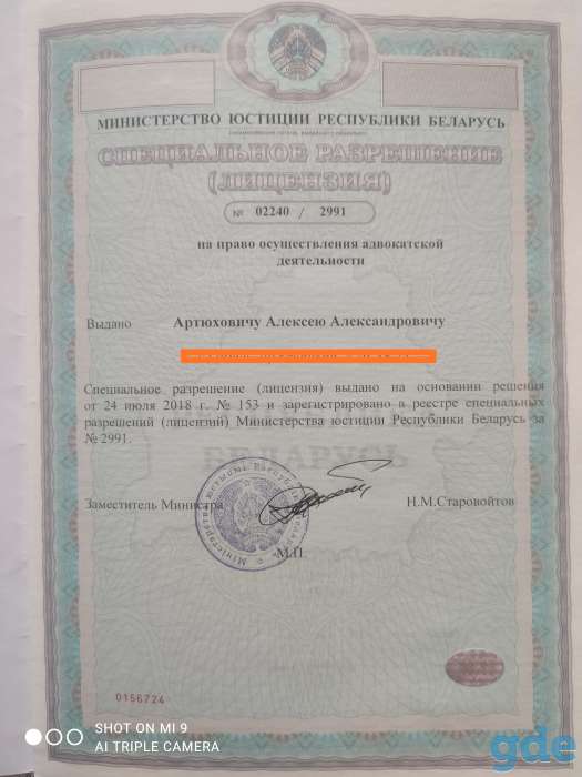 Адвокат по уголовным и гражданским делам, фотография 2