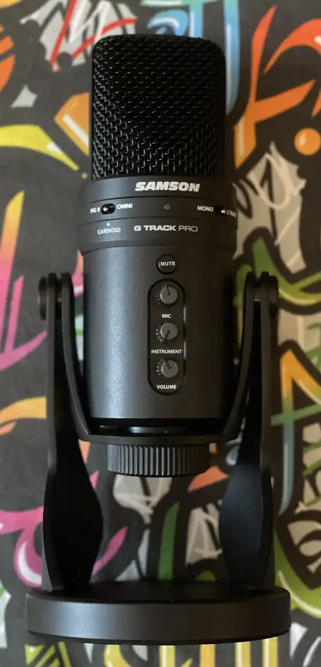Samson G-Track Pro  конденсаторный USB-микрофон, фотография 2