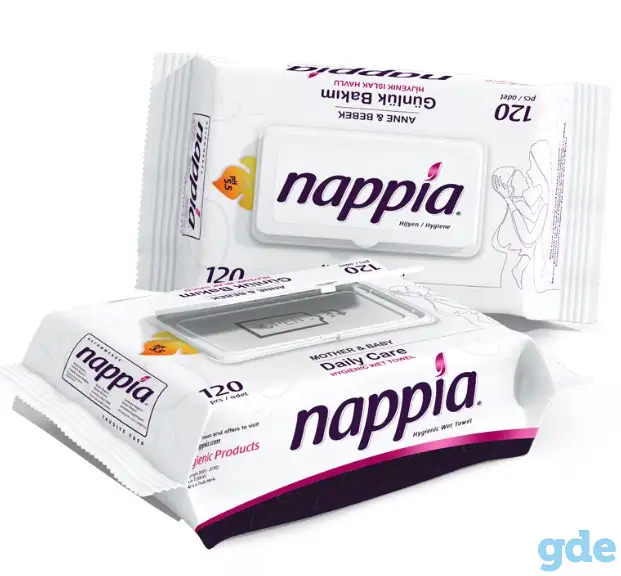 Влажные полотенца для всей семьи Nappia оптом, фотография 1