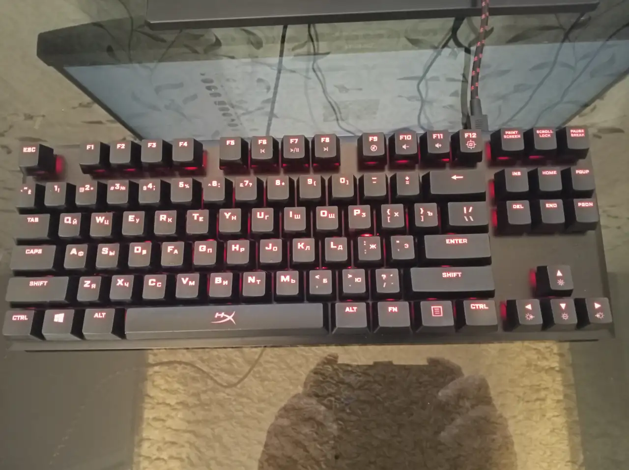 Продам клавиатуру HyperX Alloy FPS Pro Cherry MX Red, фотография 4