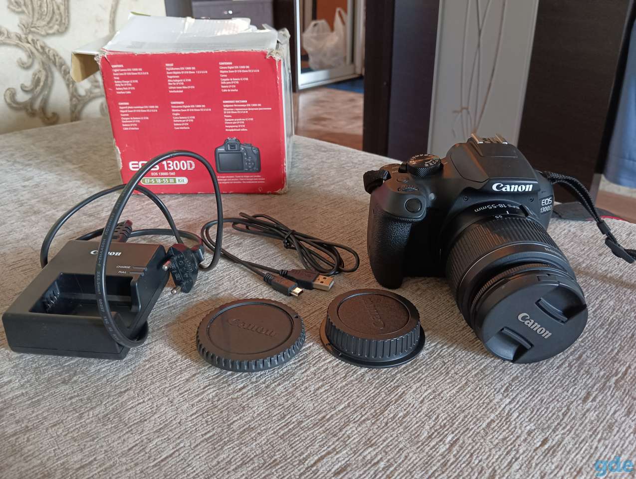 Фотоаппарат Canon 1300, фотография 4