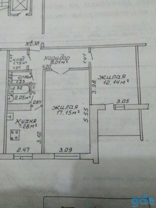 Продам 2-комн квартиру г.Барановичи, фотография 7