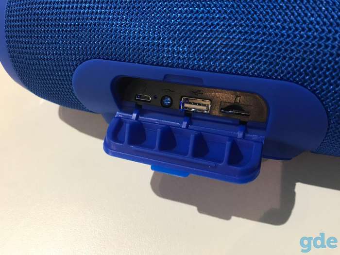 Колонки jbl charge 3 (синяя и красная), фотография 4