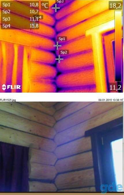 Тепловизионное обследование квартиры, дома, коттеджа, офиса., фотография 6