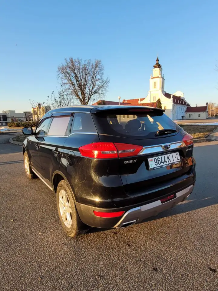 Продам Джили Атлас 2.0 МКПП 2019 г.в. чёрный, фотография 2