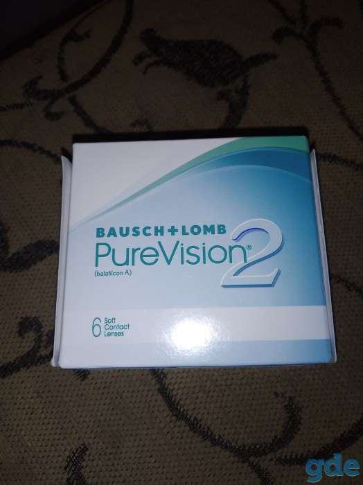 Контактные линзы Bausch+Lomb PureVision2 -3.75, фотография 1