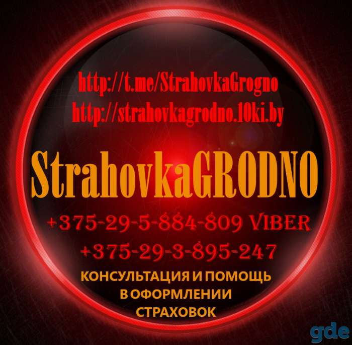 Все виды страхования в Гродно.Консультация и помощь в оформлении страховок, фотография 1