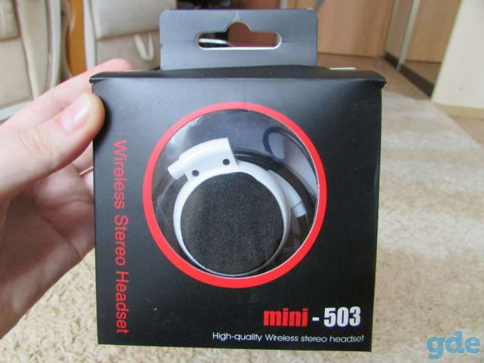беспроводных Bluetooth наушников Mini 503, фотография 1
