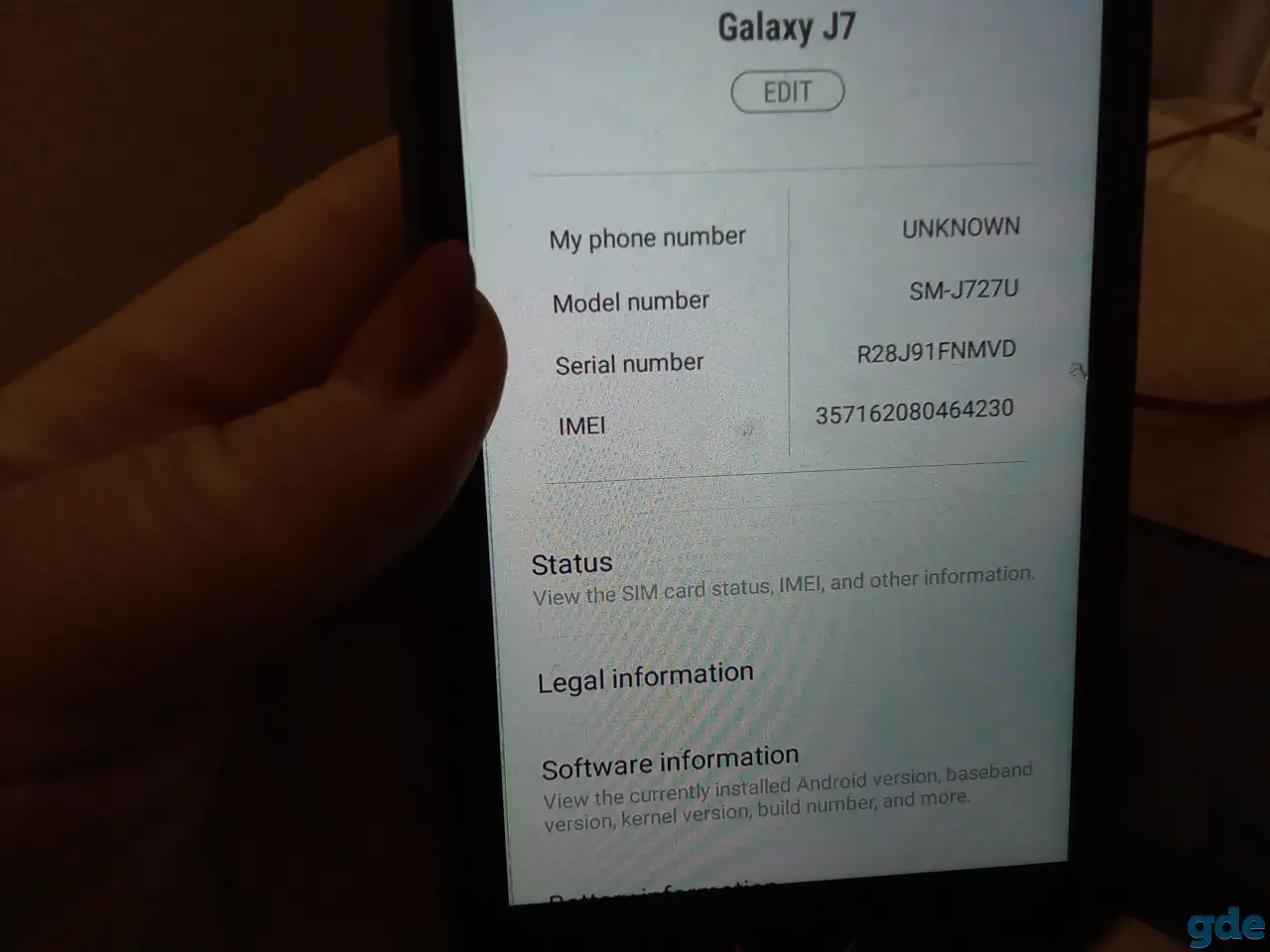 Мобильный телефон Samsung galaxy j17, фотография 5