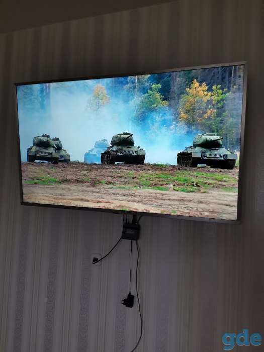 Телевизор жка в хорошем состоянии коропка документы вес комплект 65 дюймов, фотография 1