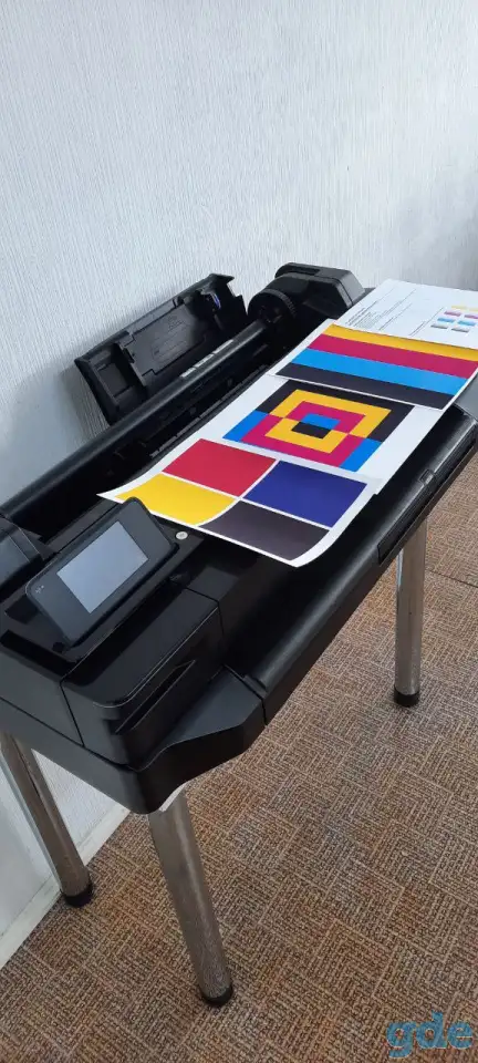 Плоттер цветной HP T120, фотография 2