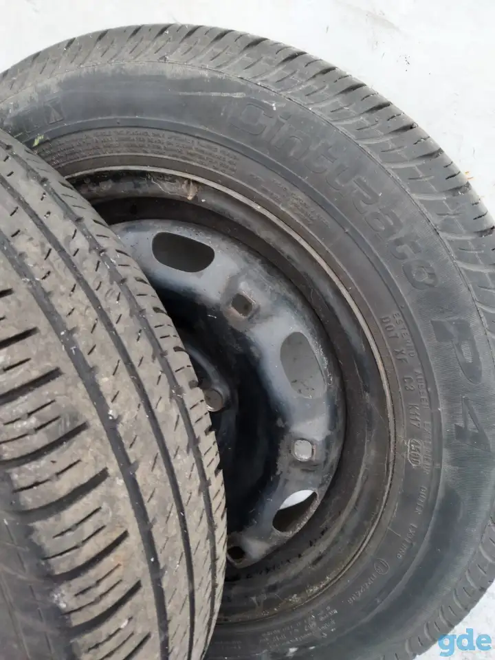ПРОДАМ не Бобруйск и не Китай!   Pirelli Cinturato 165/70 R14, Италия, б/у, ЛЕТО, остаточная глубина протектора, фотография 1