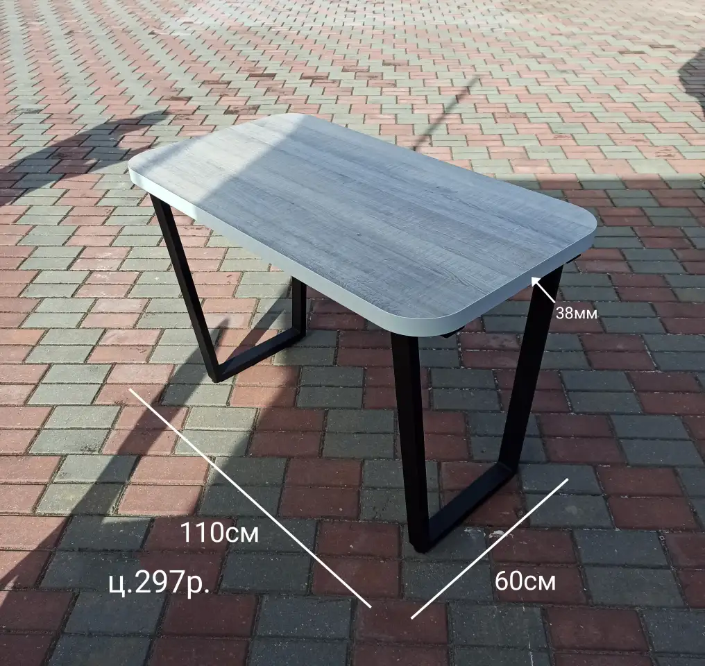 Столешница для стола 110х60см, фотография 9