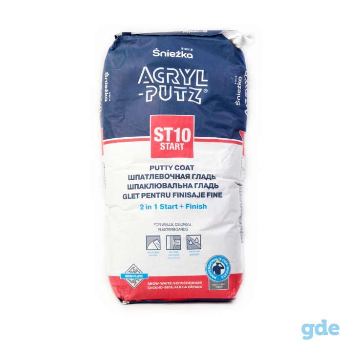 Шпатлевка Acryl Putz Start, 20кг, фотография 1