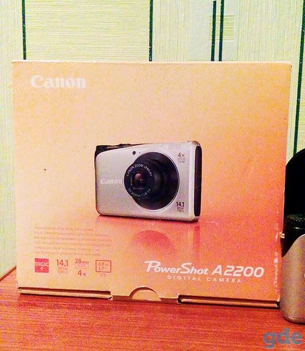 Цифровой фотоаппарат Canon PowerShot A2200, фотография 3