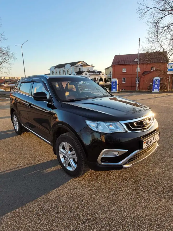 Продам Джили Атлас 2.0 МКПП 2019 г.в. чёрный, фотография 1