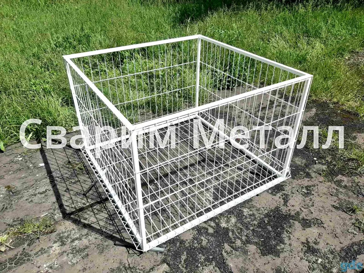 Вольеры, клетки, стойки для кормления животных, фотография 7