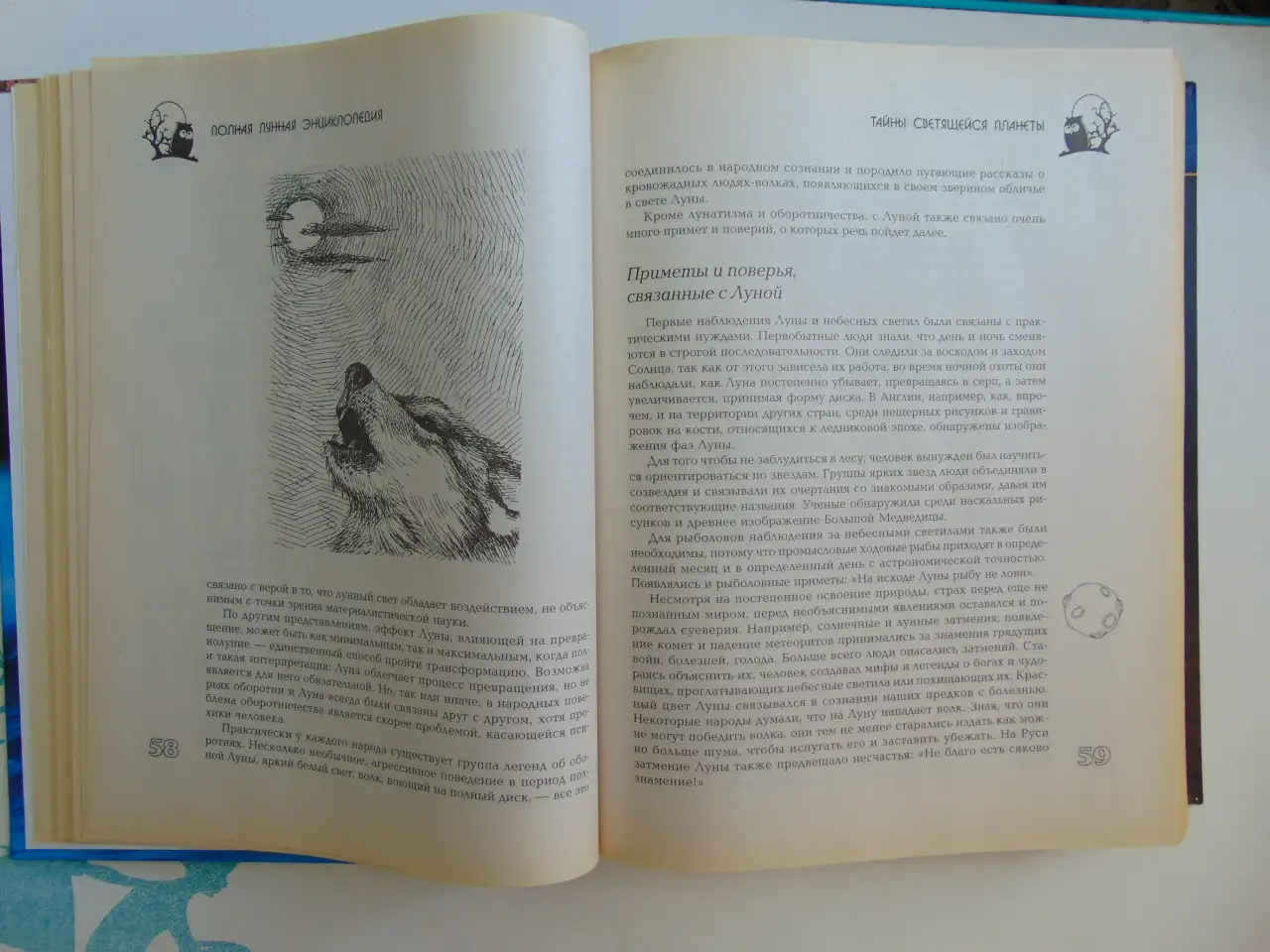 Полная лунная энциклопедия (под научной редакцией Т. Н. Зюрняевой).  СПб., ИГВесь,с.: ил.  (Лунные ритмы, фотография 13
