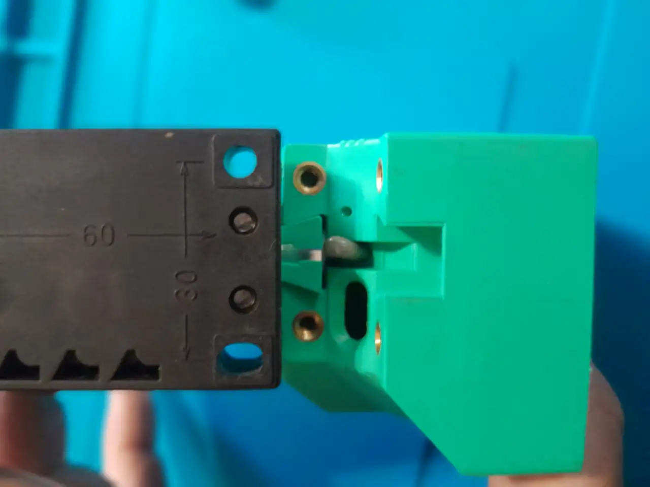 Pepperl  Fuchs U-10-60VdcJ-200mA varikont датчик индуктивный, фотография 7