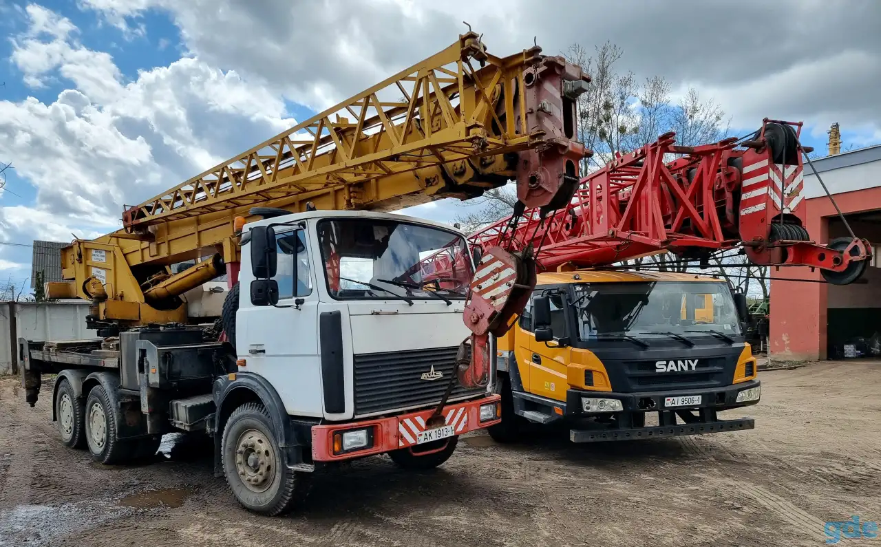 Аренда автокрана от 16 до 50 т, Услуги автокрана, фотография 1