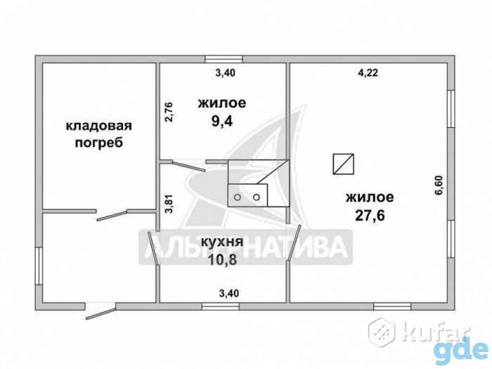 Продам жилой дом с участком в г. Жабинка, фотография 5