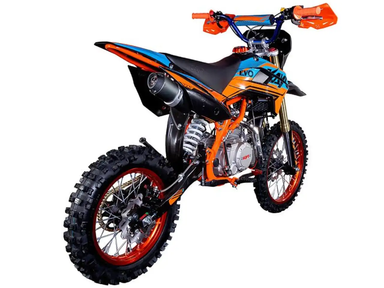 Питбайк kayo evolution yx140em 17/14 krz (механ. сцепл., эл. стартер 2022, фотография 5