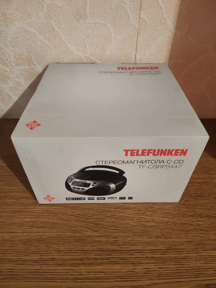 Стереомагнитола TELEFUNKEN-CSRP3447 c CD, фотография 5