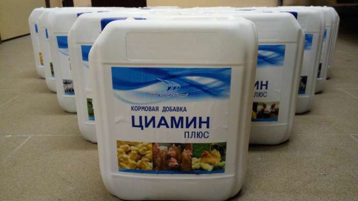 Кормовая добавка Циамин Плюс для КРС, птицы и свиней, фотография 1