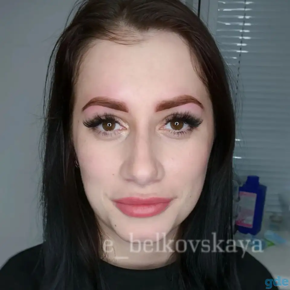 Перманентный макияж бровей, фотография 3