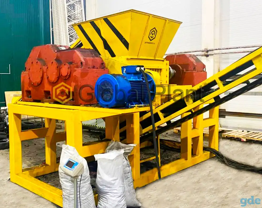 Измельчитель для резины Global Recycler 3000, фотография 2