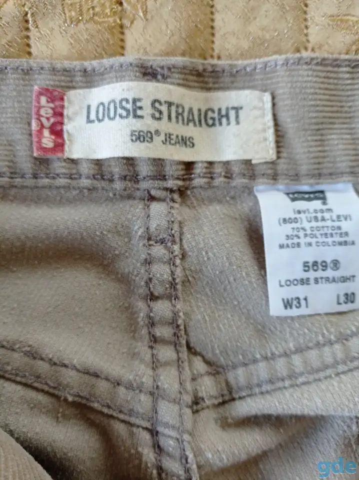 Джинсы LEVI STRAUSS & CO W31 L30 Колумбия, фотография 3