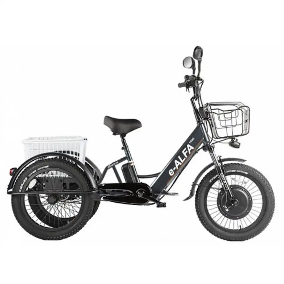 Трицикл green city e-alfa trike, фотография 1