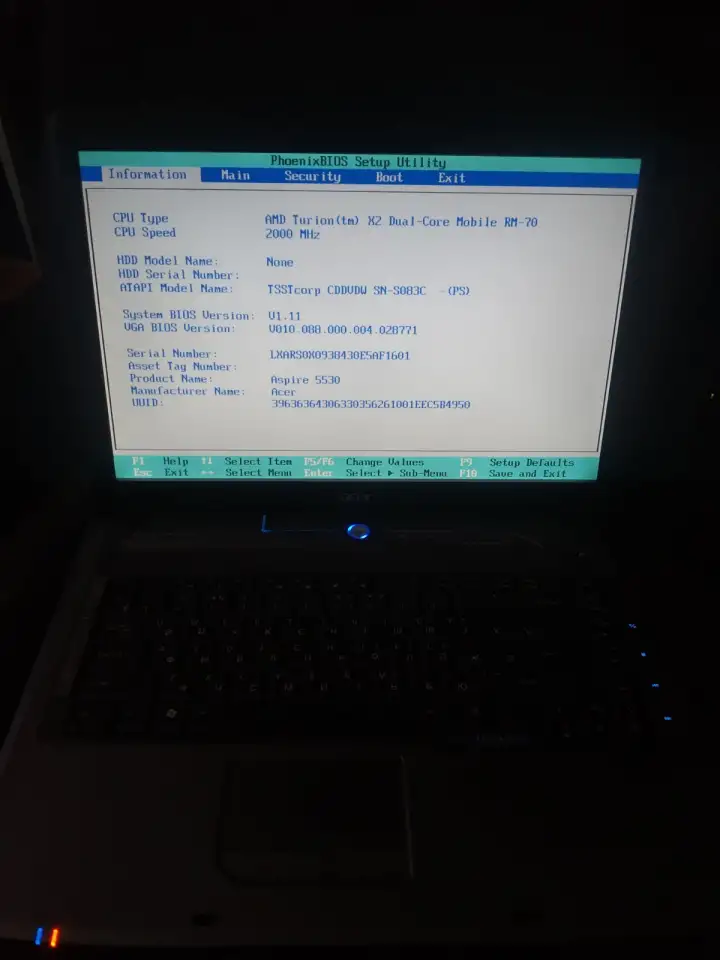 Acer Aspire 5530, фотография 2