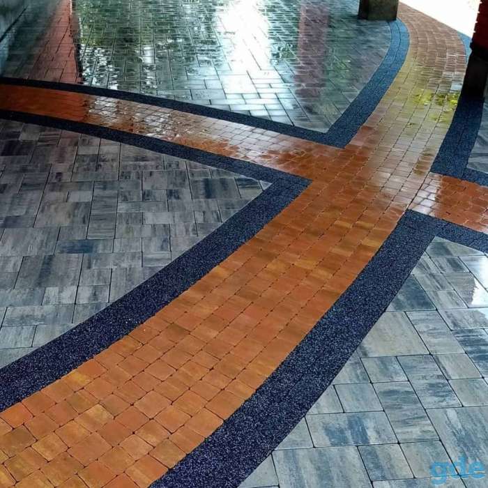 Укладка тротуарной плитки, фотография 3