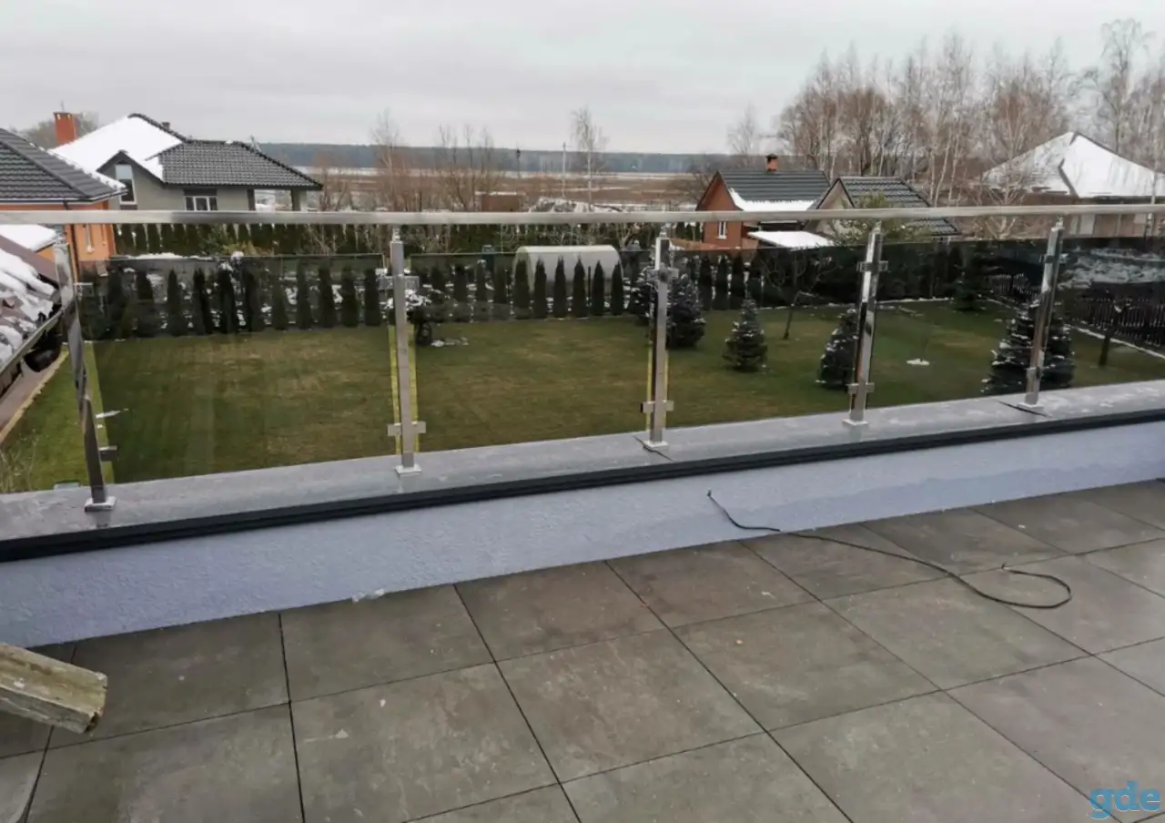 Изготовление перегородок . Стекло закаленное 8,10мм. Собственное производство, фотография 3
