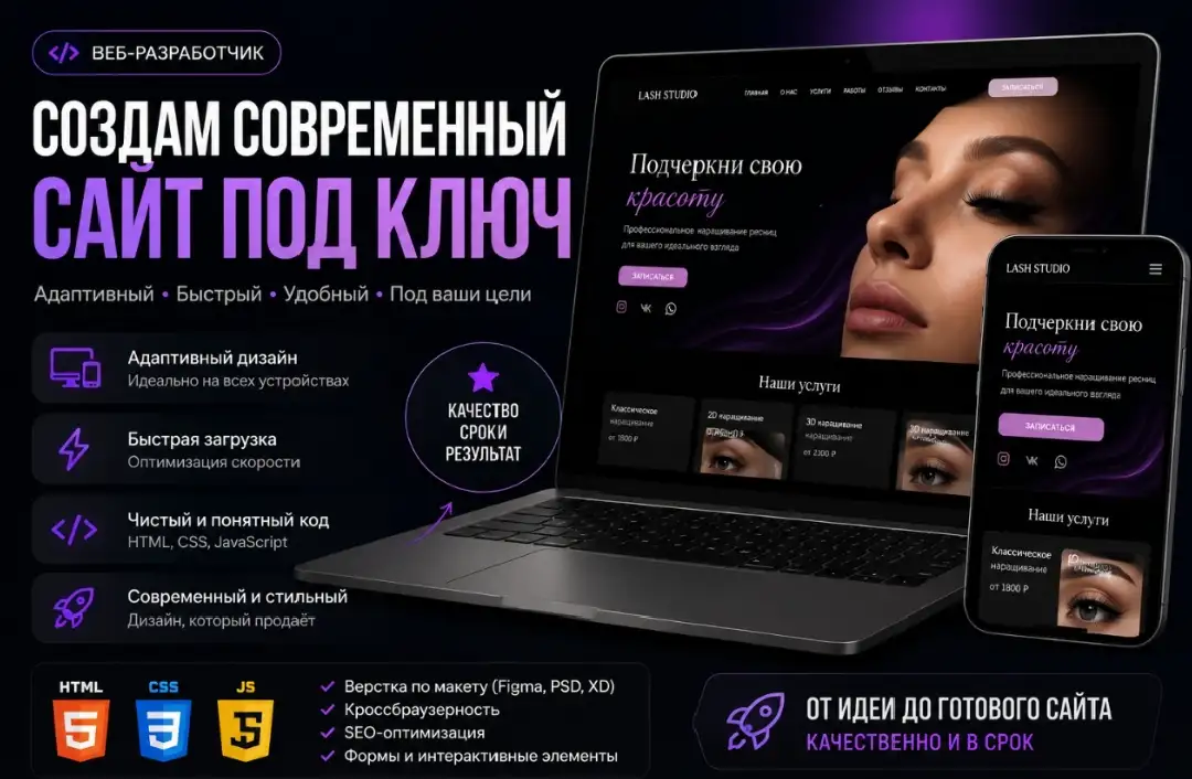 Сайт для ваших услуг, фотография 1