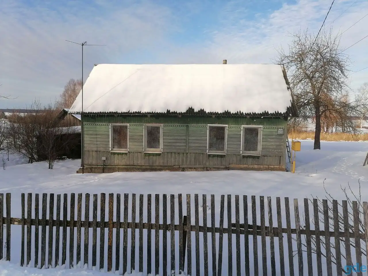 Дом 63,5 кв.м (участок 0,2 гт) гараж, сад, погреб, сарай., фотография 1