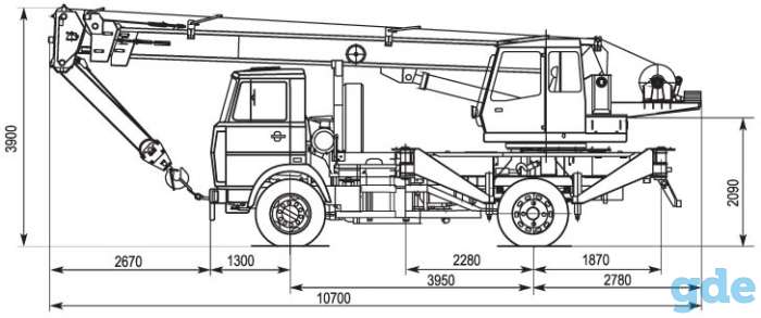Услуги автокрана КС-3579 