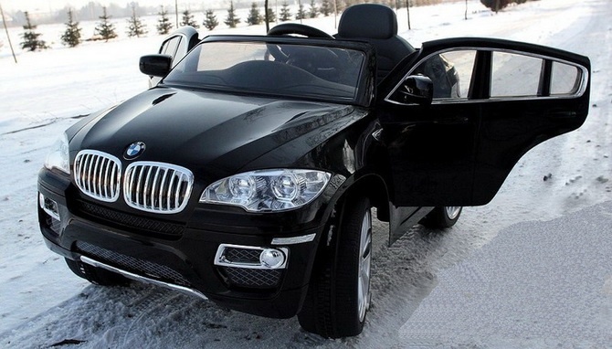 Детский электромобиль BMW Х6 точная копия. Оригинальная модель лицензионная 2014 года, фотография 5