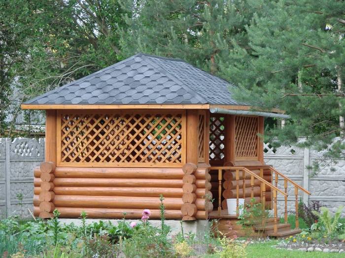 Срубы домов,бань,беседок из бревна ручной оцилиндровки., фотография 4