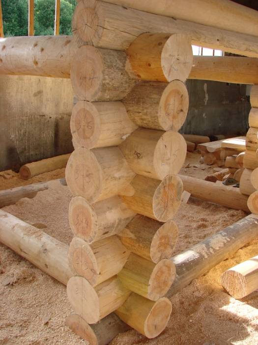 Срубы домов,бань,беседок из бревна ручной оцилиндровки., фотография 11