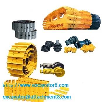 Ходовая часть экскаватора KOMATSU, фотография 1