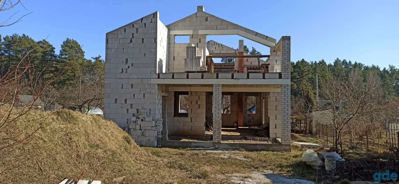 Продам участок с недостроенным домом, фотография 9
