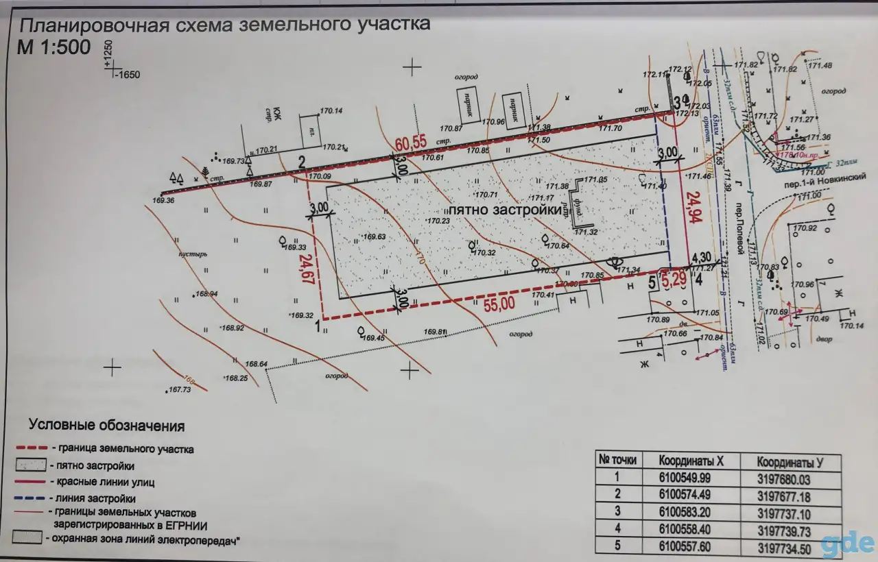 Земельный участок для строительства и обслуживания жилого дома, фотография 1