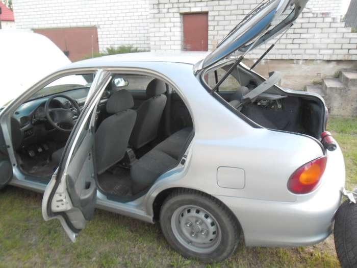 авто хундай акцент 1996 год, фотография 4