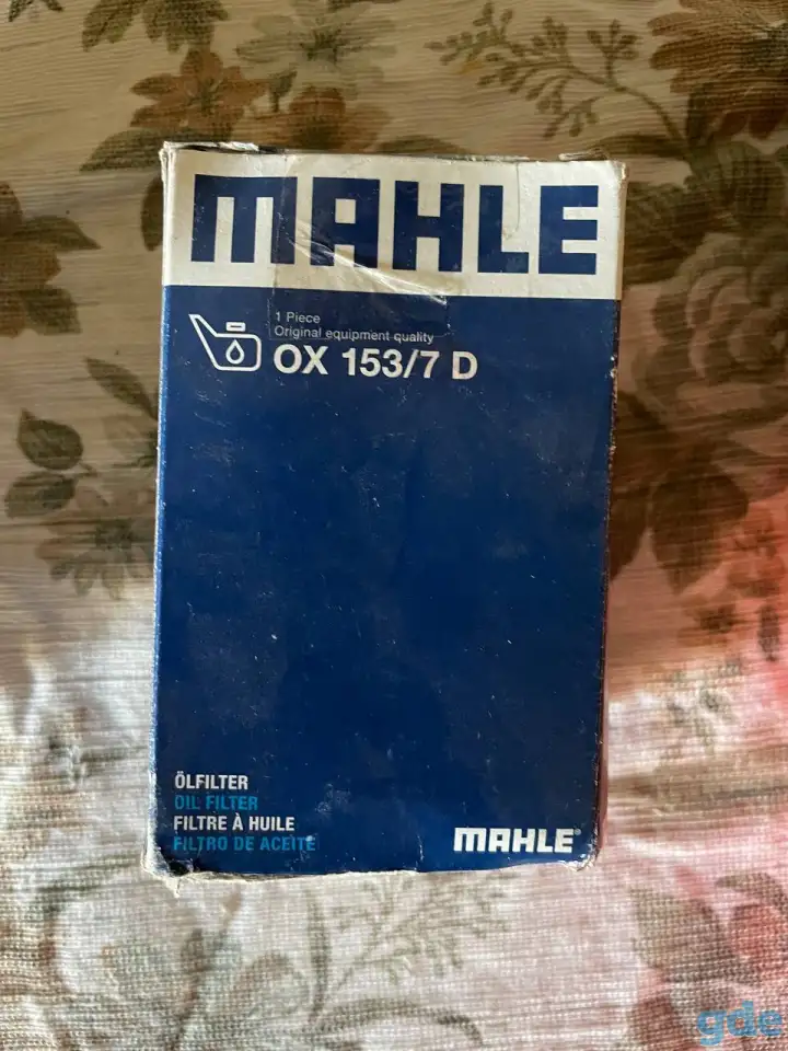 KNECHT/MAHLE OX 153/7D - Масляный фильтр MERCEDES-BENZ, фотография 3